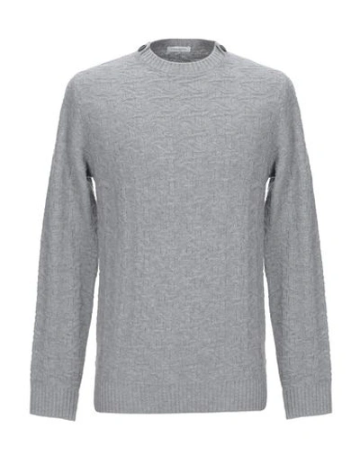 Paolo Pecora Sweaters In Light Grey