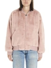 CHIARA FERRAGNI CHIARA FERRAGNI FLIRTING EYE FUR BOMBER JACKET