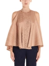 ISSEY MIYAKE PLEATS PLEASE BY ISSEY MIYAKE PLEATED FLARED CROPPED TOP