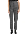 SAINT LAURENT HIGH-RISE FLANNEL TROUSERS WITH DARTS,11096018