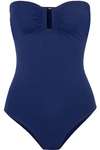 Eres Les Essentiels Cassiopée Bandeau Swimsuit In Navy