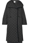 TOTÊME ANNECY OVERSIZED QUILTED SHELL COAT
