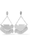 ISABEL MARANT BIRDY SILVER-TONE EARRINGS