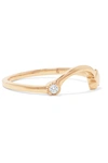 ANDREA FOHRMAN SHOOTING STAR 14-KARAT GOLD DIAMOND RING