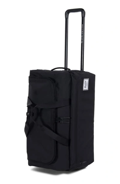 Herschel Supply Co 24-inch Wheelie Rolling Carry-on - Black In Midnight Black