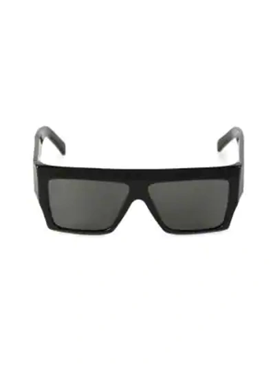Celine 60mm Oversized Square Sunglasses In Black