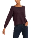 EILEEN FISHER JEWEL-NECK TEXTURED TOP