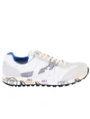 PREMIATA LUCY NYLON AND SUEDE SNEAKERS,ff3e6509-521d-83dd-20b9-8bd911d32ab8