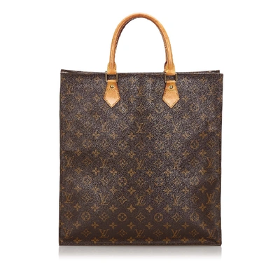 Louis Vuitton Monogram Sac Plat In Grey