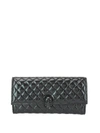 ALEXANDER MCQUEEN QUILTED PATENT SKULL WALLET,7f18fd26-3b21-ca73-dadf-0e0b6ce45710