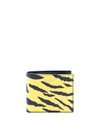 SAINT LAURENT ZEBRA PRINT LEATHER BIFOLD WALLET,e01001c2-e243-eb1c-9125-f46811358f19