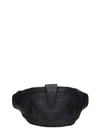 KENZO KALIFORNIA WAIST BAG IN BLACK LEATHER,11096471