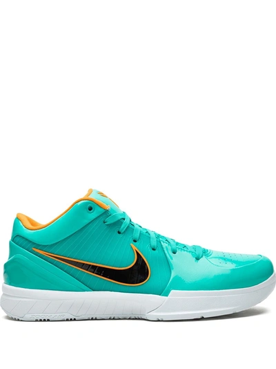 NIKE X UNDEFEATED KOBE 4 PROTRO "HYPER JADE" SNEAKERS