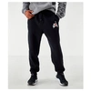Nike Jordan Men's Mashup Jumpman Classics Fleece Jogger Pants In Black