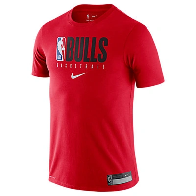 Nike Men's Chicago Bulls Nba Practice T-shirt In Red