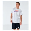 Nike Men's Sportswear Icon Futura T-shirt In White