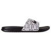 NIKE NIKE MEN'S BENASSI JDI PRINT SLIDE SANDALS,2490807