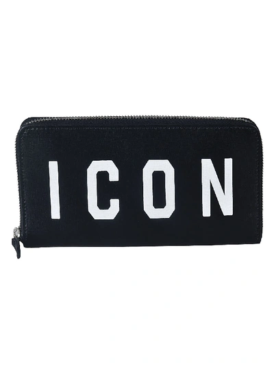 Dsquared2 Icon Zip Around Wallet