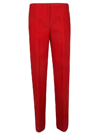 Theory Wide-leg Jeans In Crimson