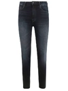 MOTHER HIGH-WAISTED LOOKER ANKLE FRAY JEANS,11097007