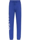 KENZO LOGO PRINT TRACK TROUSERS