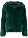 SAVE THE DUCK FURY9 REVERSIBLE FAUX-FUR JACKET