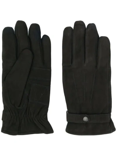 Barbour Slip-on Gloves In Black