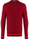 DRUMOHR LONG-SLEEVE KNITTED SWEATER