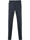 BERWICH DOT-PATTERNED TAILORED TROUSERS