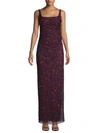 ADRIANNA PAPELL EMBELLISHED GOWN,0400011561883