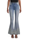 DRIFTWOOD EMBROIDERED FLARED JEANS,0400011704433