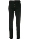 IRO STUDDED TAPERED JEANS