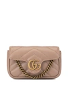 Gucci Gg Marmont Matelassé Mini Bag In Neutrals