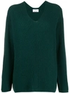 ALLUDE SLOUCHY KNIT JUMPER