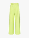 Sies Marjan High-waisted Belted Trousers In Yellow