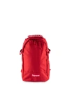 Supreme Logo Patch Backpack In Red