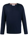 BRUNELLO CUCINELLI CREW NECK PULLOVER