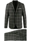 NEIL BARRETT CHECKED TWO-PIECE SUIT