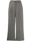 TWINSET HIGH WAISTED WIDE LEG TROUSERS