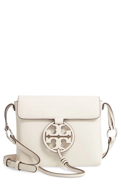 Tory Burch Miller Leather Crossbody Bag - Ivory In Birch