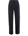 JIL SANDER LUIGI WOOL TROUSERS,JILH2W25NAV