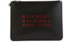 GIVENCHY ADDRESS LARGE POUCH IN LEATHER,BK600JK0PD 009