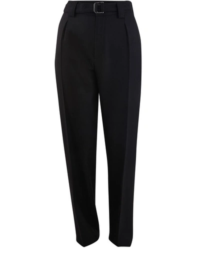 Valentino Wool Trousers In Black
