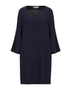 L'AUTRE CHOSE L' AUTRE CHOSE WOMAN MINI DRESS MIDNIGHT BLUE SIZE 8 POLYESTER,34920129HT 5