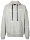 Haculla Saucing Slogan Drawstring Hoodie In Grey