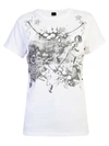 PINKO EMBELLISHED T-SHIRT,11098013