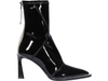 FENDI FENDI GLOSSY PATCHWORK EFFECT ANKLE BOOTS