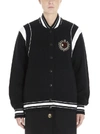 GIVENCHY GIVENCHY CREST RIBBED COLLAR BOMBER JACKET