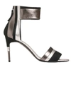 PIERRE HARDY ALPHA SUNNY SKINNY SANDAL SILVER,SM06 NET