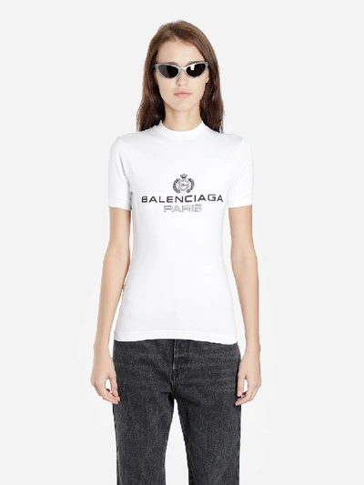 Balenciaga T Shirts In White